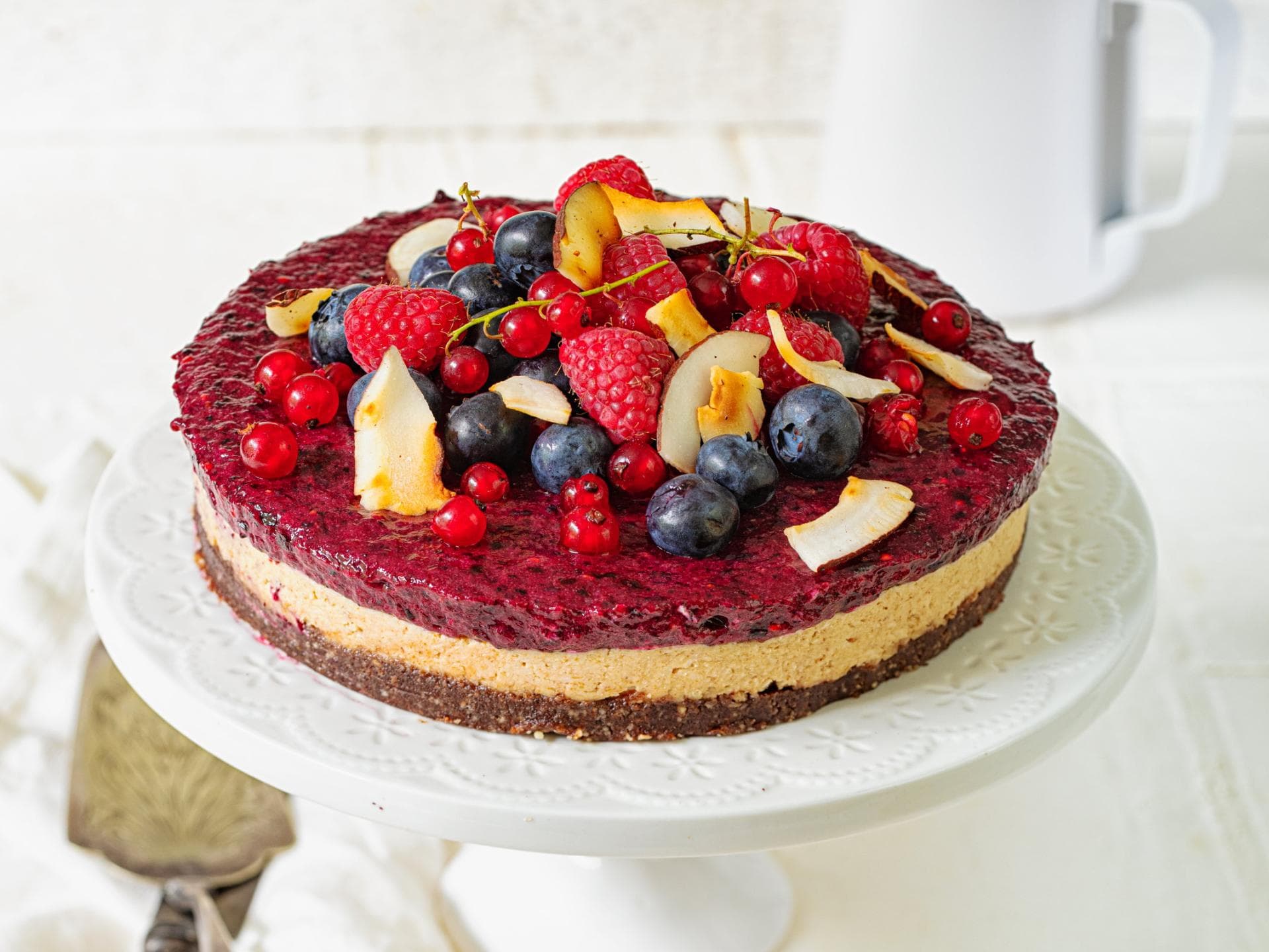 Beeren Kokos Torte 1 Beeren Kokos Torte 1