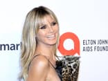 Heidi Klum mit angesagter Pony-Frisur