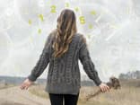 Numerologie: Frau in der Natur
