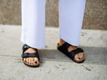 Birkenstock mit Plateau