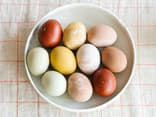 Eier natürlich färben 