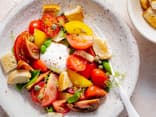 Tomatensalat mit Dressing