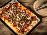 Pizza vom Blech 