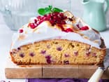 Granatapfel-Rührkuchen mit Baiser