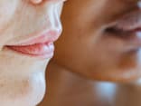 Lippen einer Frau