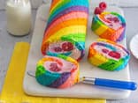 Regenbogenbiskuitroll