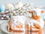 Selbst gebackenes Osterlamm