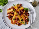 Rigatoni al Ragu di Salsiccia