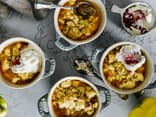 Quitten-Birnen-Crumble 
