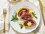 Weihnachtlicher Strudel mit Rotkohl 