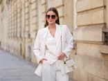 Diane Batoukina trägt die Trend-Haarfarbe "Mocha Mousse" von Pantone