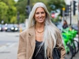 Vogue-Redakteurin Sarah Harris mit Grey Blending