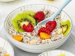 Overnight-Oats mit Leinsamen 