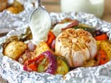Gemüsepäckchen für den Grill
