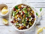Vorbereiteter Partysalat