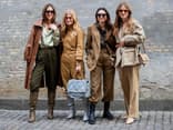 Modische Frauen Streetstyle 