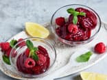 Champagner-Beeren-Sorbet 