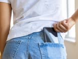 Jeans-Hosentasche mit Handy