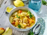 Apfel-Kürbis-Curry mit Fisch  Apfel-Kürbis-Curry mit Fisch