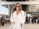 Streetwear Cannes Filmfestspiele Heidi Klums Streetstyle in Weiß