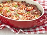 Tomatenauflauf mit Hackfleisch oder Aubergine - So gelingt Ihnen ein gesundes und leckeres Gericht mit Gemüse, Brokkoli, Zucchini und Spinat
