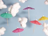 Regenschirme aus Papier