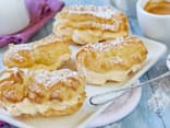 Eclairs mit Espressocreme 