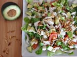 Huehnchen Avocado Salat von Foodbloggerin Birdslikecake - Ein proteienreicher Salat mit den gesunden Fetten der Avocado