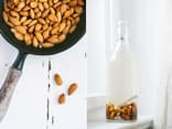 Selbstgemachte Mandelmilch von den Foodbloggern Krautkopf - Der vegane Ersatz für Kuhmilch