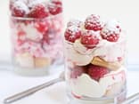  Mille-Feuille von Mascarpone und Himbeeren 
