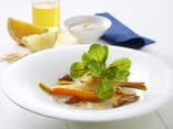Aufgemixtes winterliches Maronen-Joghurtdressing