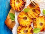 Vegetarisch Grillen: Gegrillte Ananas