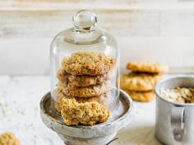 Gewürzkekse mit Haferflocken