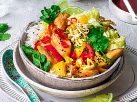 Hähnchen süß-sauer 