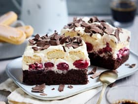 Kaffee-Kirsch-Schnitten 