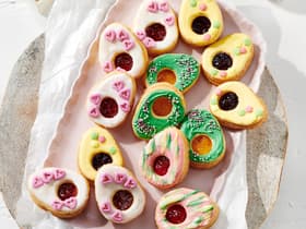 Bunte Ostereier-Kekse 