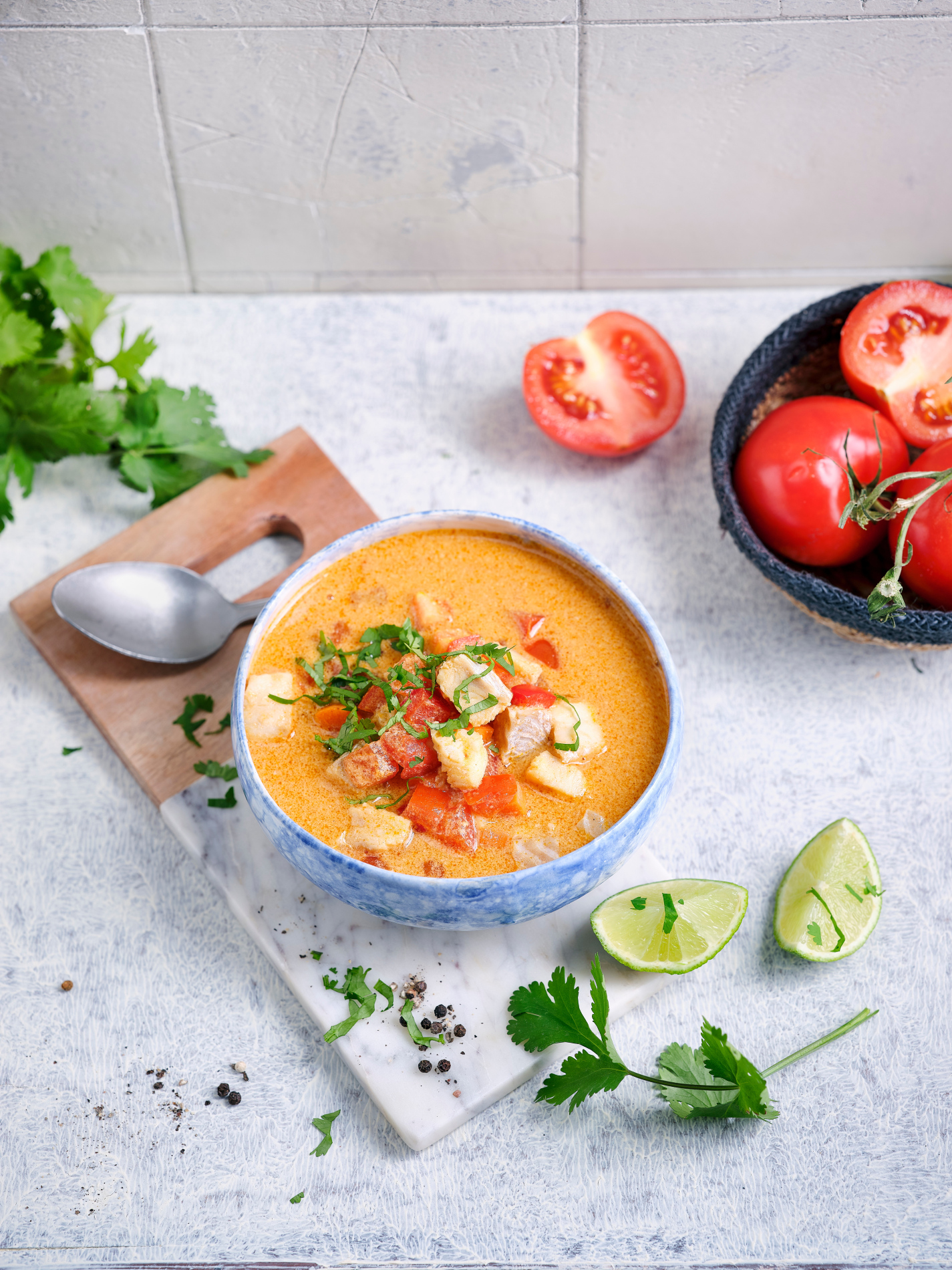 Rezept für Fischsuppe mit Kokos