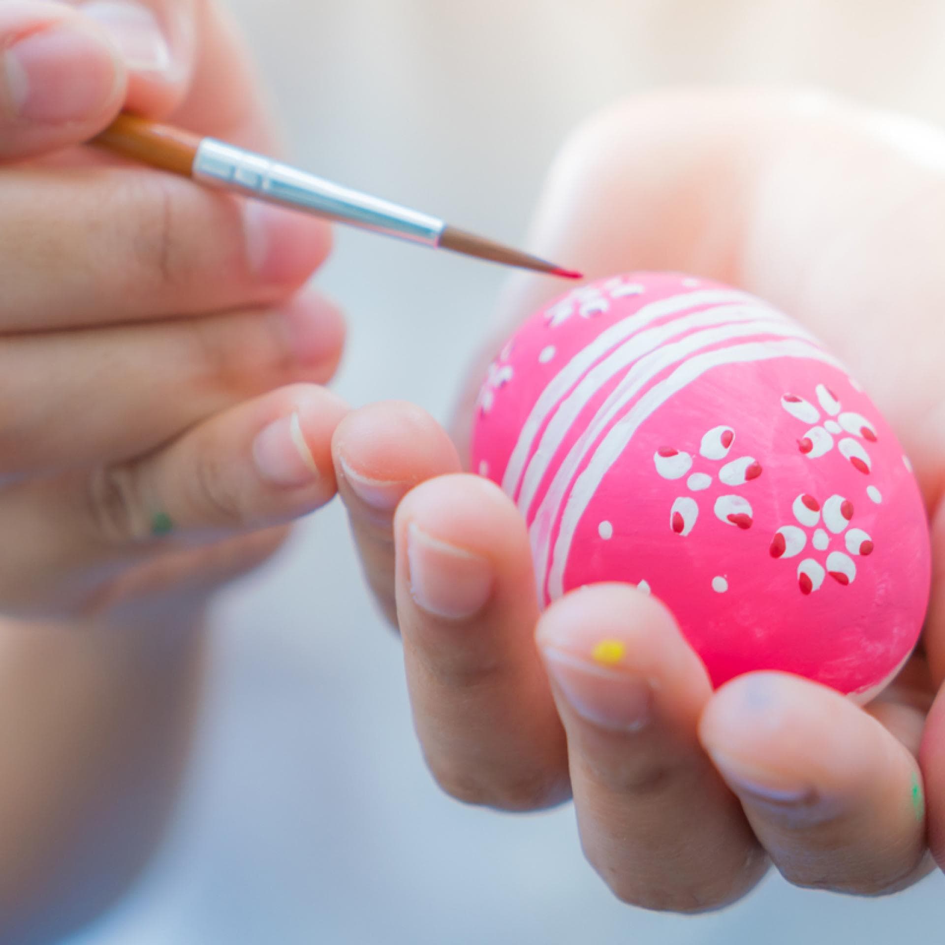 Chrysantheme Vorahnung jagen basteln für ostern mit stoff Gegenteil
