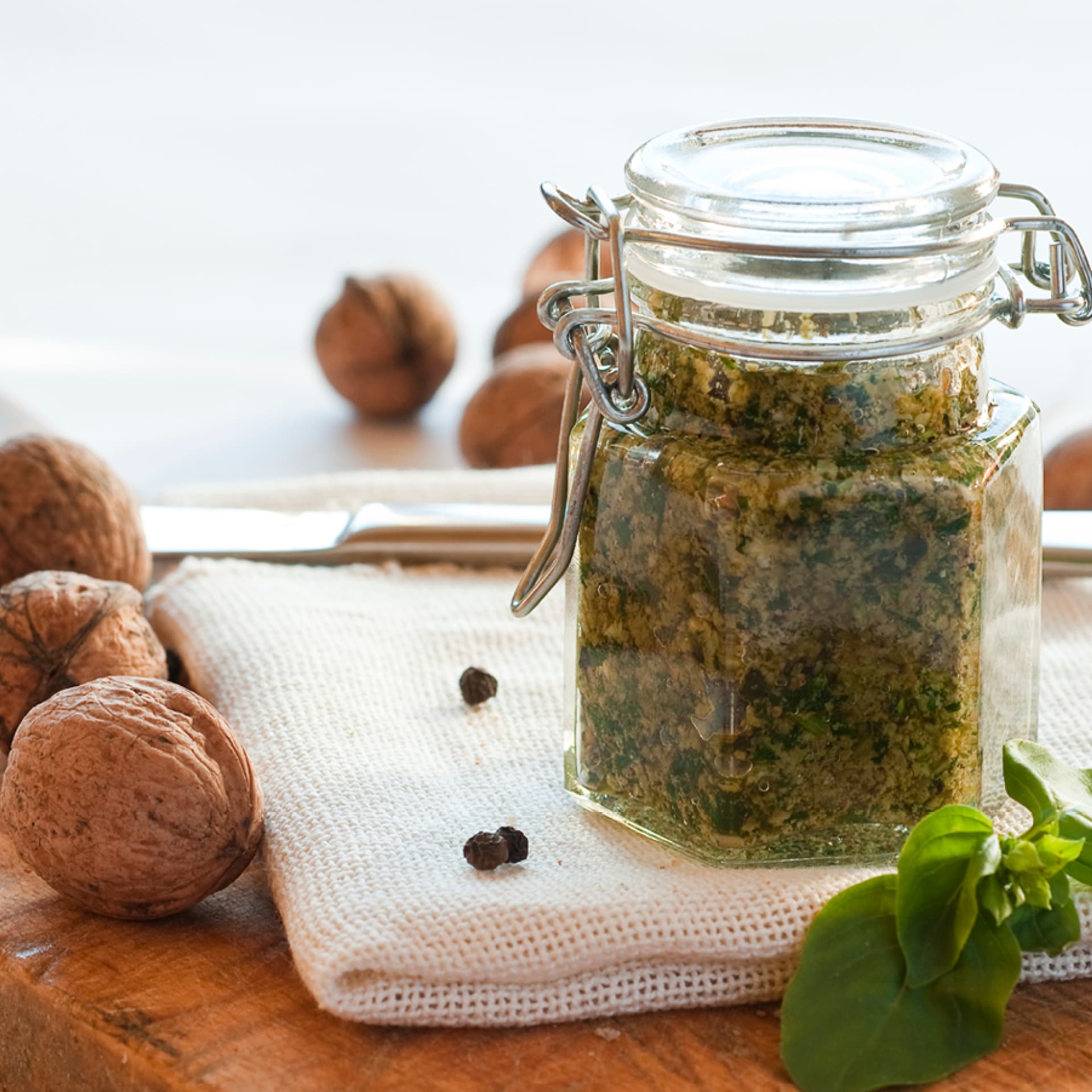 Rezept Pesto Durch Einkochen Haltbar Machen 