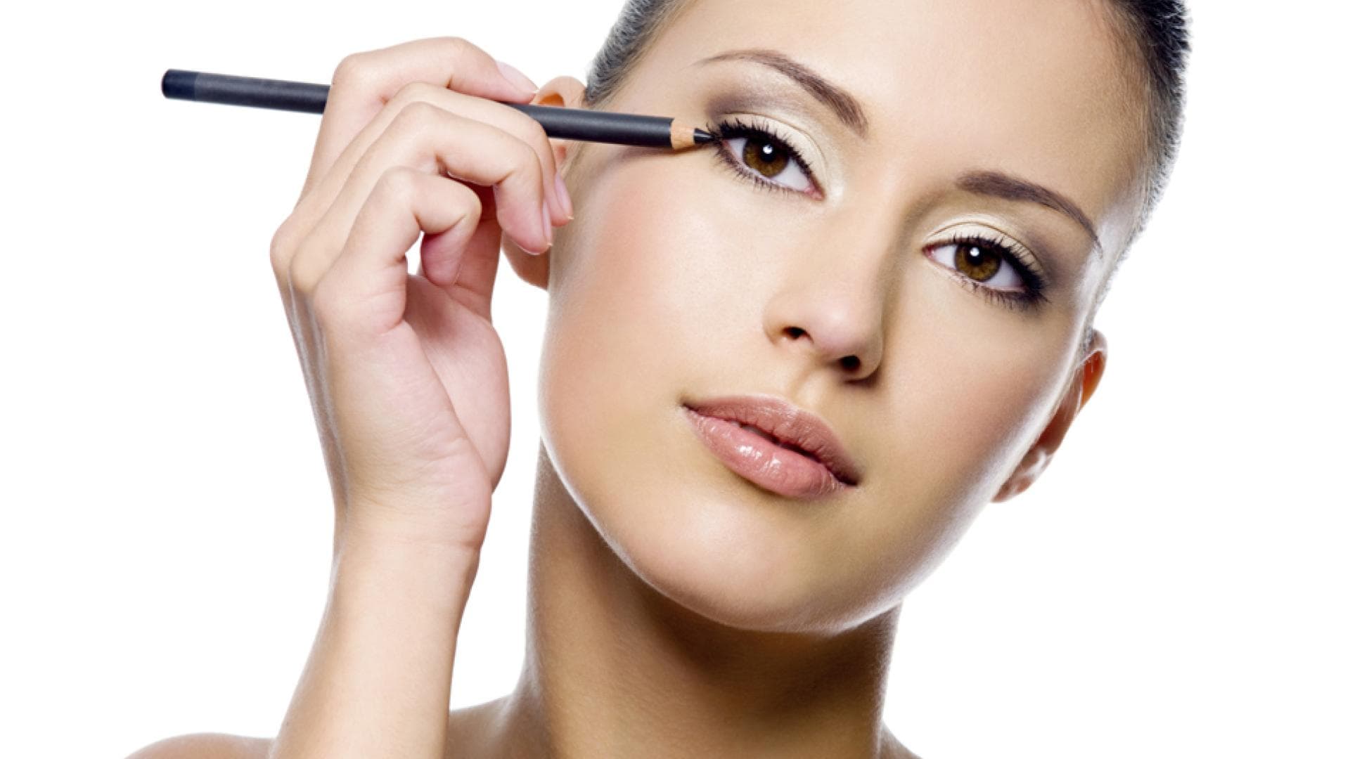 Augen größer schminken