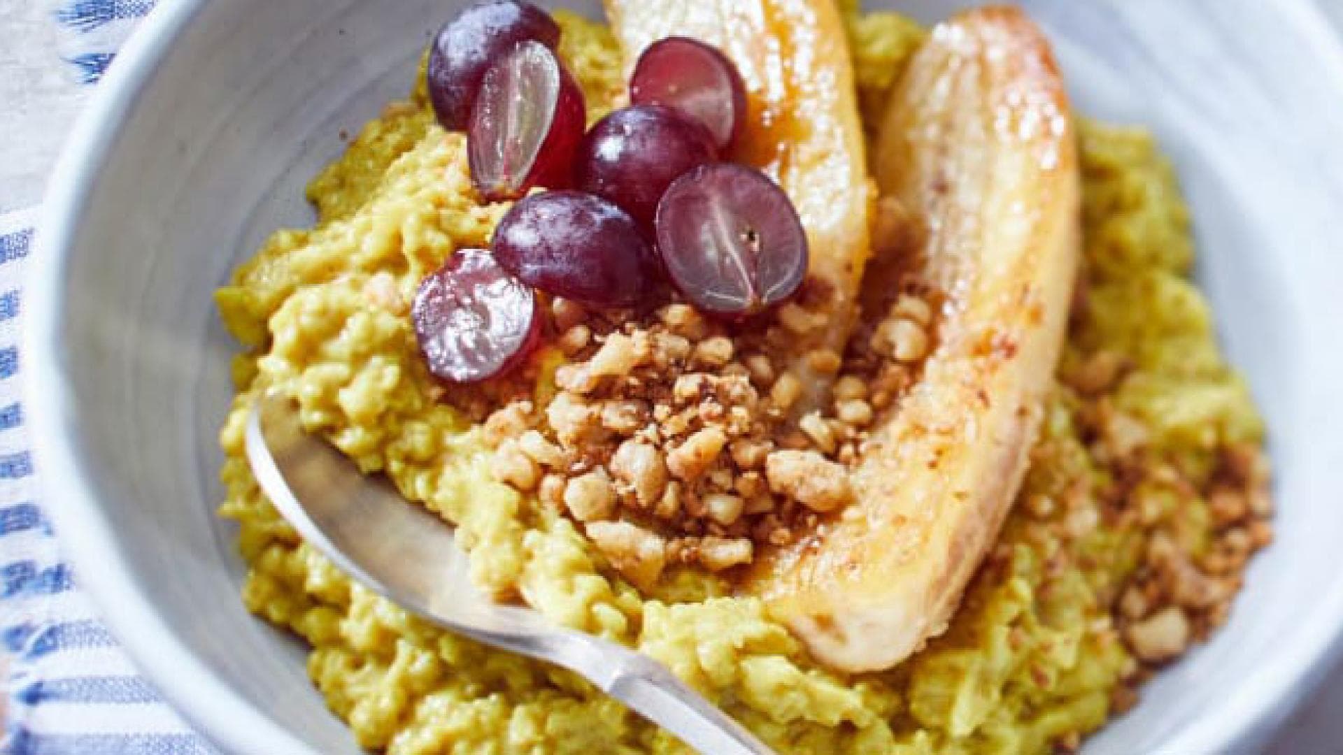 Thermomix Rezept Goldene Milch Porridge